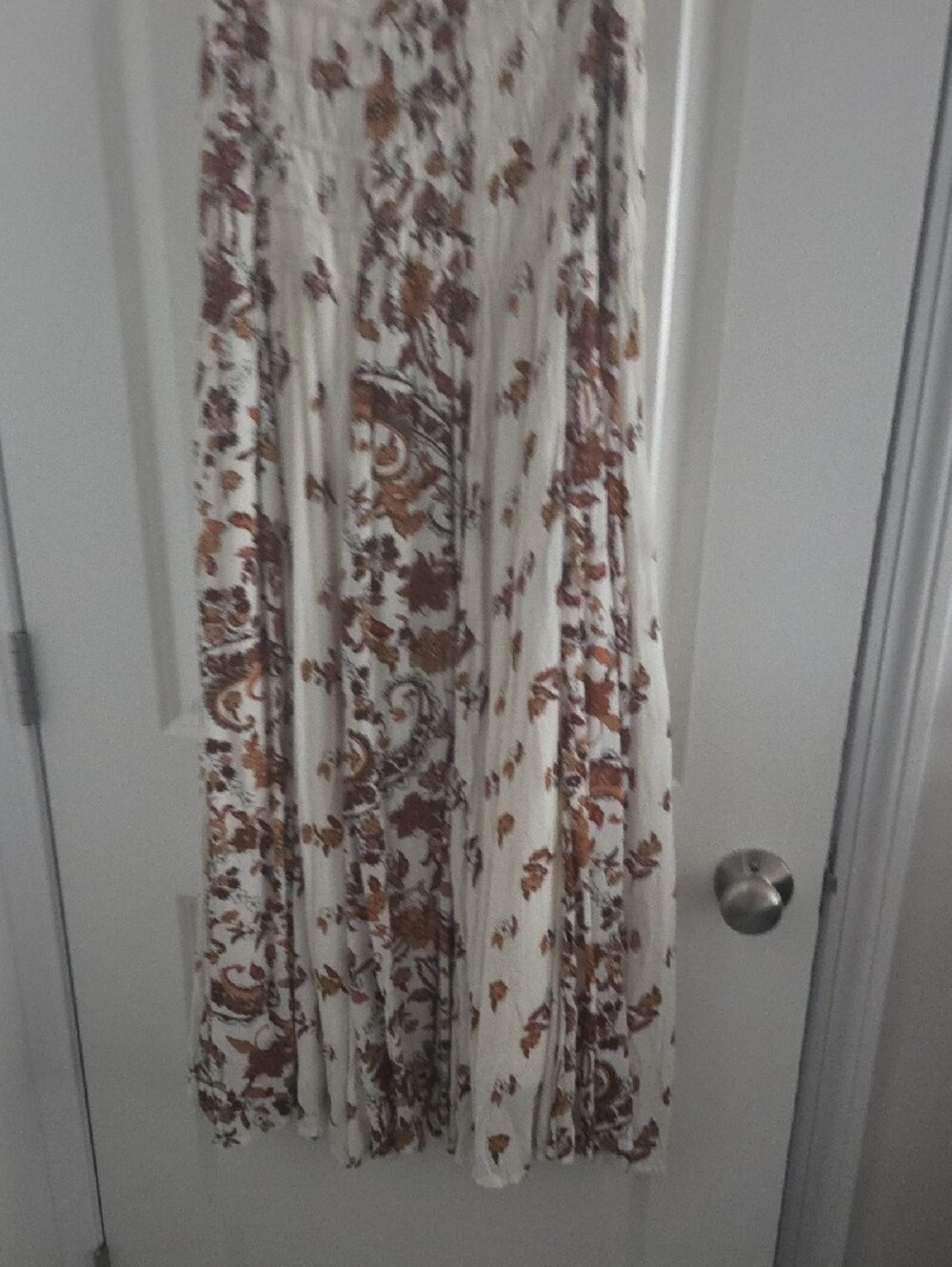 Talisman Cream Floral Maxi Skirt - Picture 3 of 3